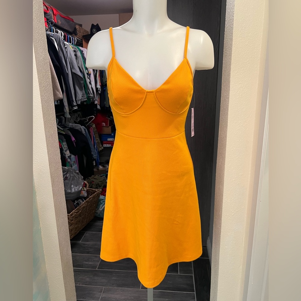 NWT Wild Fable Yellow Mini Dress